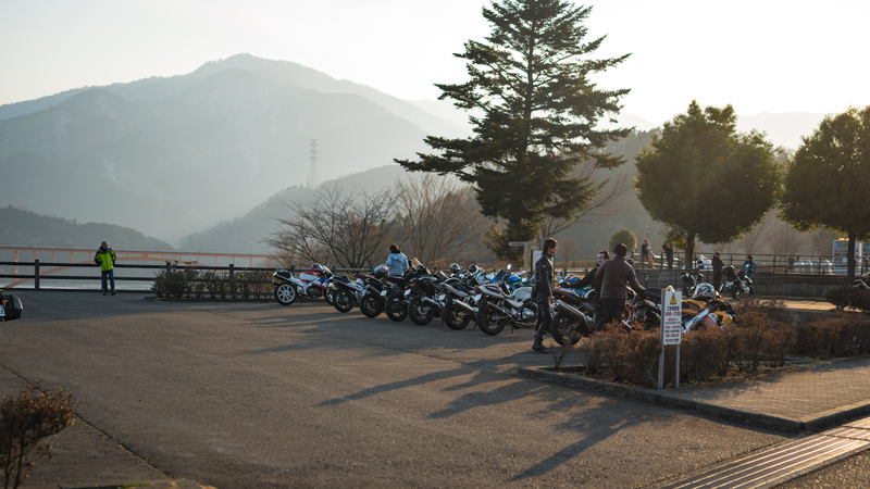 Even the bikers approved of this spot.